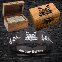 Load image into Gallery viewer, Drummer Ring Box Set + Bonus Gift