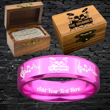 Load image into Gallery viewer, Drummer Ring Box Set + Bonus Gift