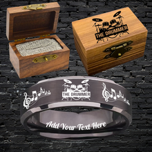 Load image into Gallery viewer, Drummer Ring Box Set + Bonus Gift