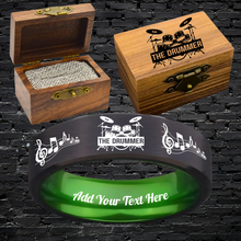 Load image into Gallery viewer, Drummer Ring Box Set + Bonus Gift