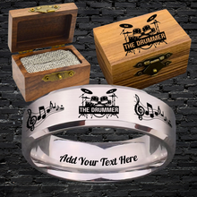 Load image into Gallery viewer, Drummer Ring Box Set + Bonus Gift