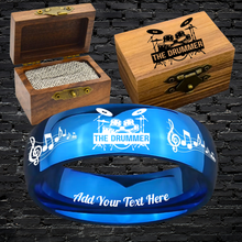 Load image into Gallery viewer, Drummer Ring Box Set + Bonus Gift