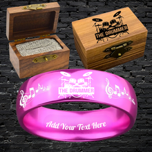 Load image into Gallery viewer, Drummer Ring Box Set + Bonus Gift