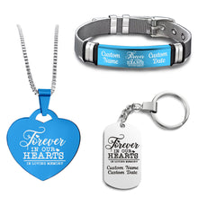 Load image into Gallery viewer, Keepsake Memorial Bundle (Bracelet+Necklace+Keychain)