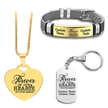 Load image into Gallery viewer, Keepsake Memorial Bundle (Bracelet+Necklace+Keychain)