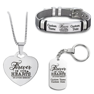 Keepsake Memorial Bundle (Bracelet+Necklace+Keychain)