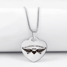 Load image into Gallery viewer, In Loving Memory Necklace