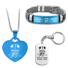 Load image into Gallery viewer, Keepsake Memorial Bundle (Bracelet+Necklace+Keychain)