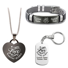 Load image into Gallery viewer, Keepsake Memorial Bundle (Bracelet+Necklace+Keychain)