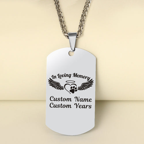 🐈 Pet Memory Keepsakes 🐕 Choose From Necklaces, Bracelets or Keychain