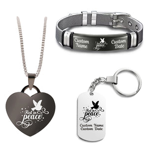 Keepsake Memorial Bundle (Bracelet+Necklace+Keychain)