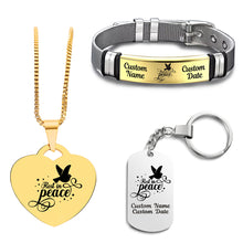 Load image into Gallery viewer, Keepsake Memorial Bundle (Bracelet+Necklace+Keychain)