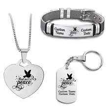 Load image into Gallery viewer, Keepsake Memorial Bundle (Bracelet+Necklace+Keychain)