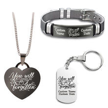 Load image into Gallery viewer, Never Forgotten-1 Bundle (Bracelet+Necklace+Keychain)