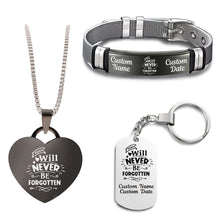 Load image into Gallery viewer, Never Forgotten-2 Bundle (Bracelet+Necklace+Keychain)