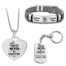 Load image into Gallery viewer, Never Forgotten-2 Bundle (Bracelet+Necklace+Keychain)